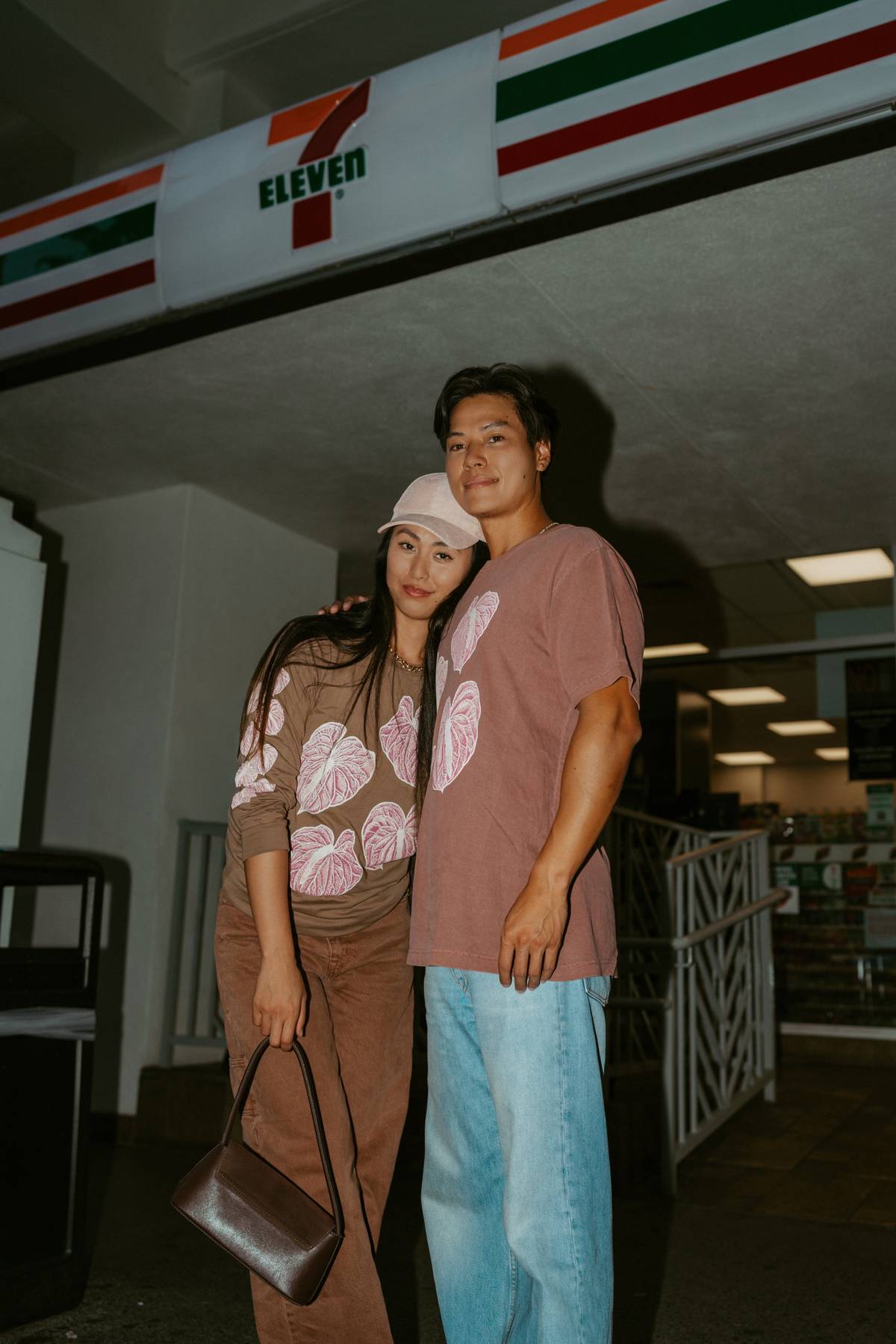 The Antherium Edit T-Shirt in Rose Latte