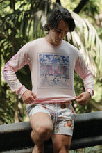 Load image into Gallery viewer, Honoli&#39;i Party Wave Long Sleeve in Pink Lemonade