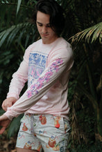 Load image into Gallery viewer, Honoli&#39;i Party Wave Long Sleeve in Pink Lemonade