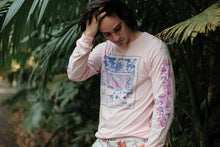 Load image into Gallery viewer, Honoli&#39;i Party Wave Long Sleeve in Pink Lemonade