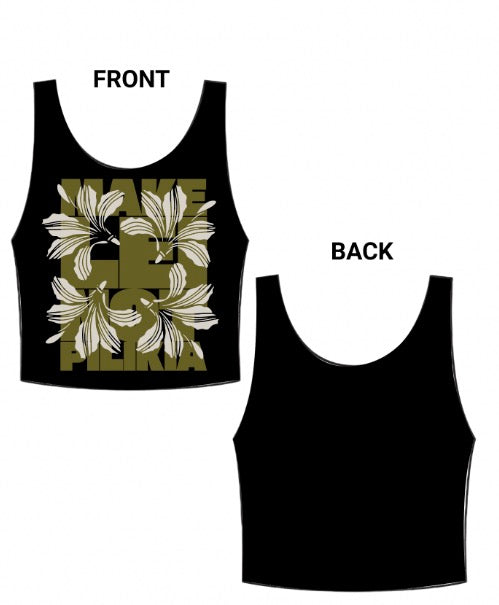 Black Make Lei Tank