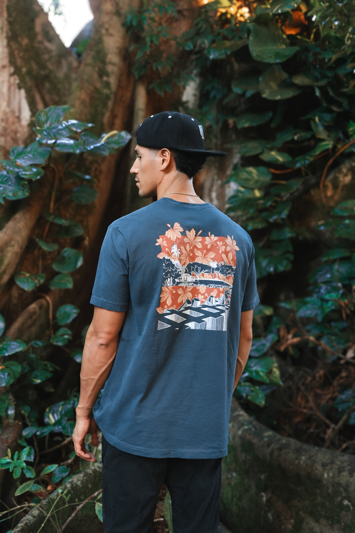 Pohoiki T-Shirt in Indigo