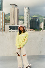 Load image into Gallery viewer, &#39;Iolani Palace Crewneck Sweater in Pakalana Green