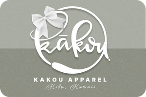Kākou Apparel Gift Card