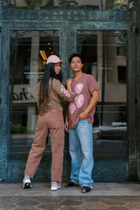 The Antherium Edit T-Shirt in Rose Latte