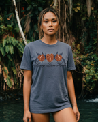 Long Live Hula Anthurium in Navy