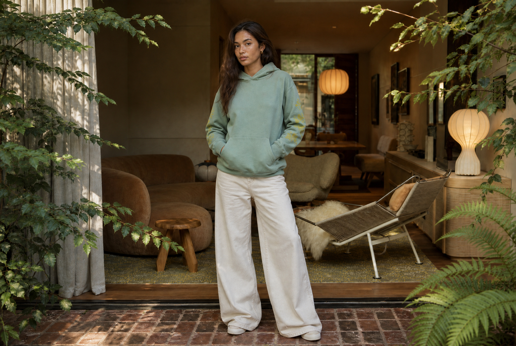 Make Lei Hoodie in Sage