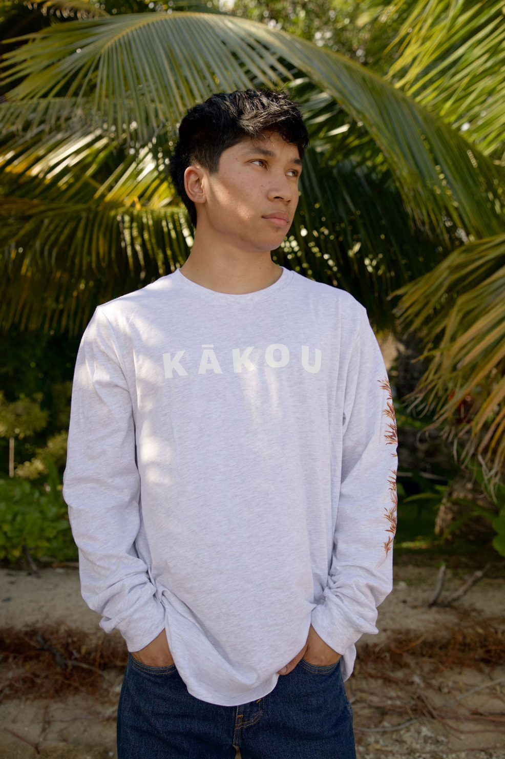 Mauna on my mind Long Sleeve in Lehu