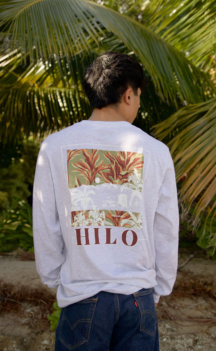Mauna on my mind Long Sleeve in Lehu