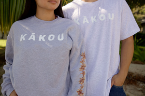 Mauna on my mind Crewneck Sweater in Lehu