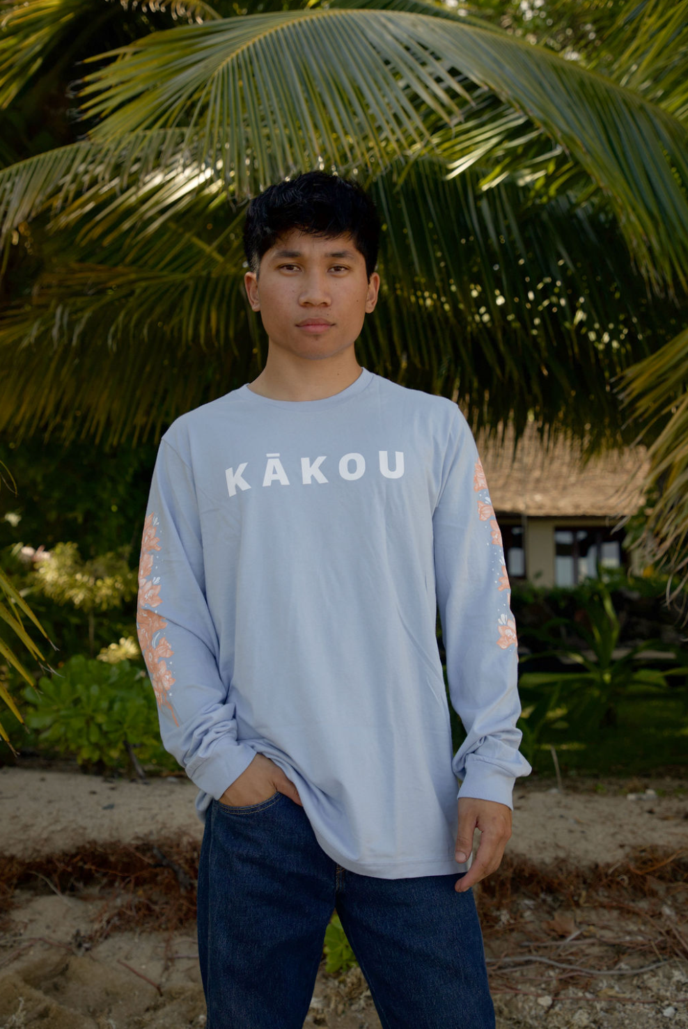 Downtown Hilo Long Sleeve in Sky