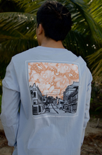 Load image into Gallery viewer, Downtown Hilo Long Sleeve in Sky