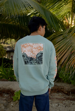 Load image into Gallery viewer, Downtown Hilo Crewneck Sweater in Seaglass