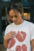 The Anthurium Edit T-Shirt in Hau