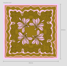 Load image into Gallery viewer, Naupaka Satin Scarf