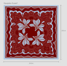 Load image into Gallery viewer, Naupaka Satin Scarf