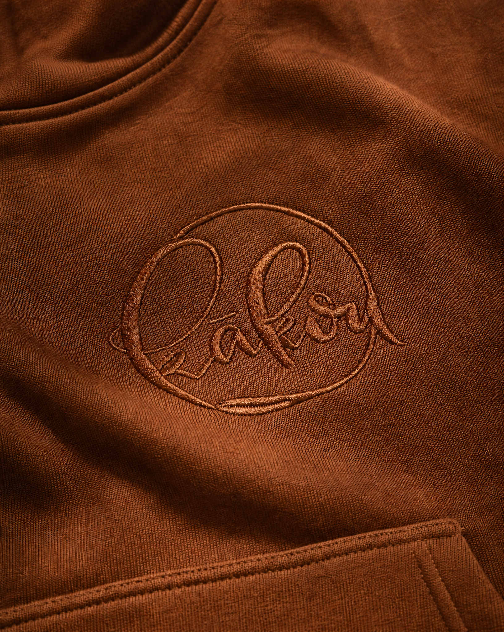 front logo embroidered