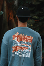 Load image into Gallery viewer, Pohoiki Crewneck Sweater in Indigo