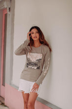 Load image into Gallery viewer, SONG OF WAILUKU Long Sleeve in ASH